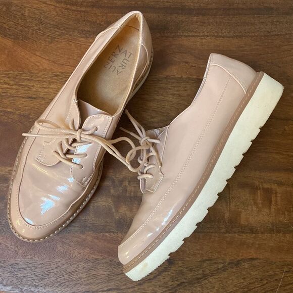 NATURALIZER Emme Casual Patent Oxford Shoes Size 9M - Picture 10 of 10
